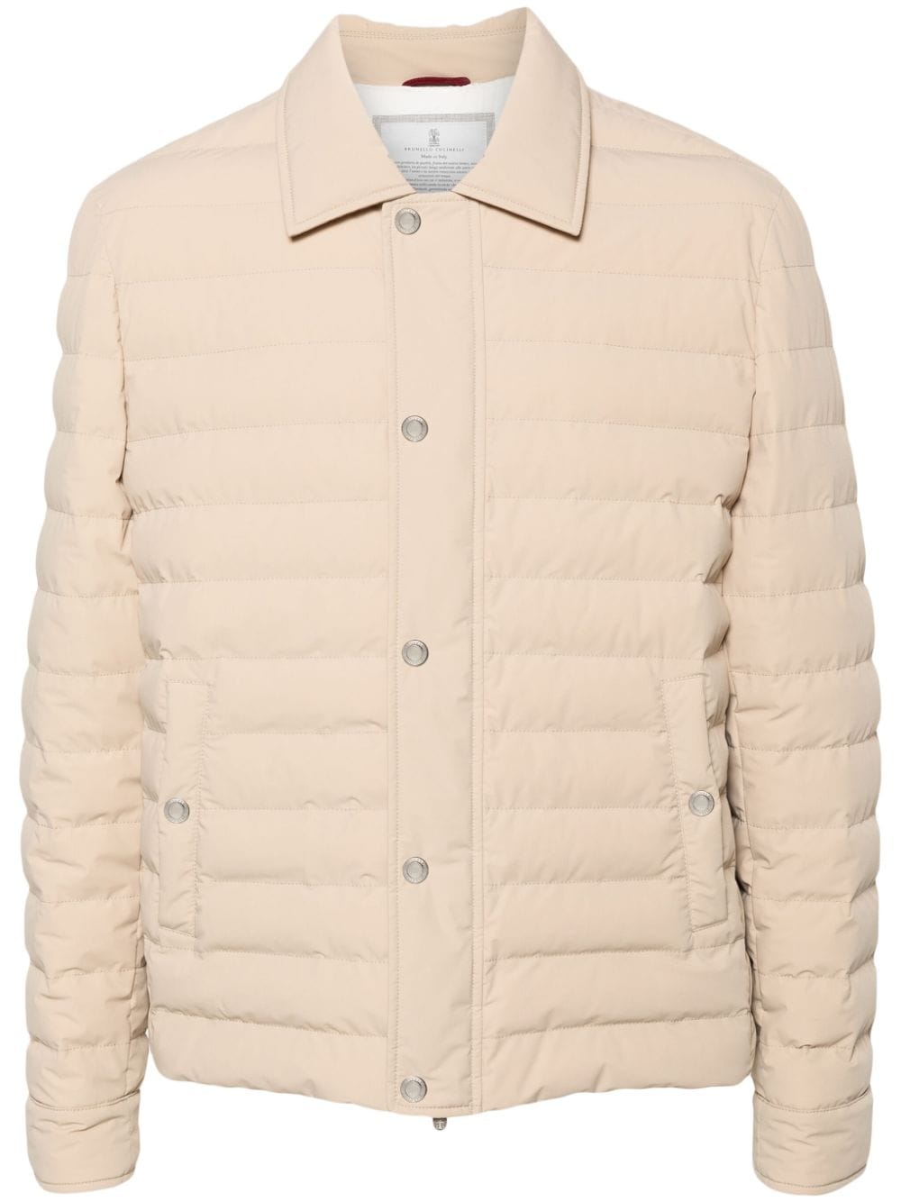 Brunello Cucinelli Coats Beige MM4911846CQW77 (Brunello Cucinelli / ダウンジャケット・コート ) | Brunello Cucinelli (ブルネロ・クチネリ)