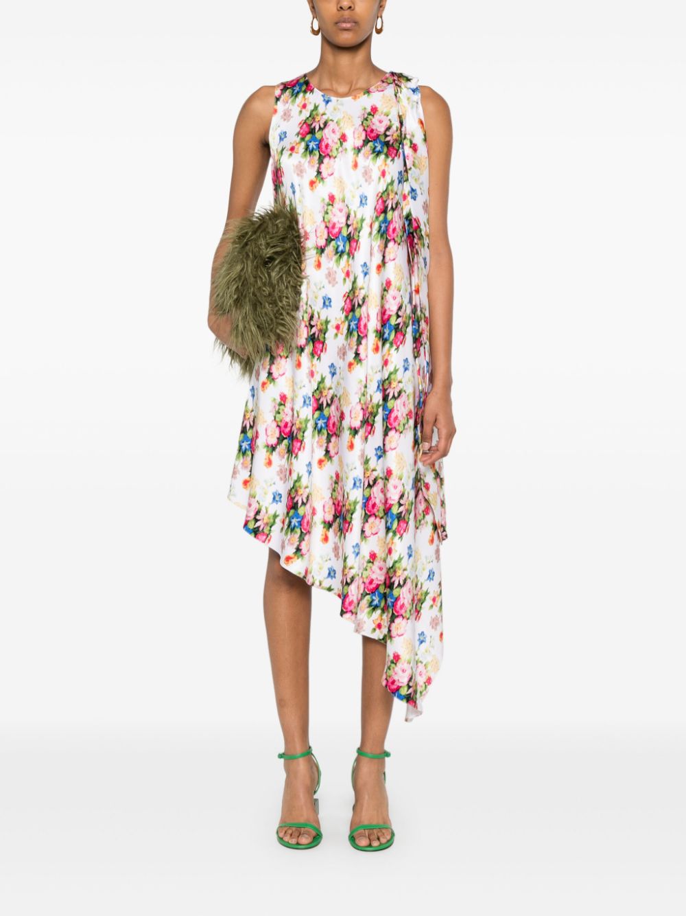 Loewe Dresses Powder S540Y09XQR9616 (LOEWE / ワンピース・ドレス・オールインワン ) | LOEWE (ロエベ)(4)