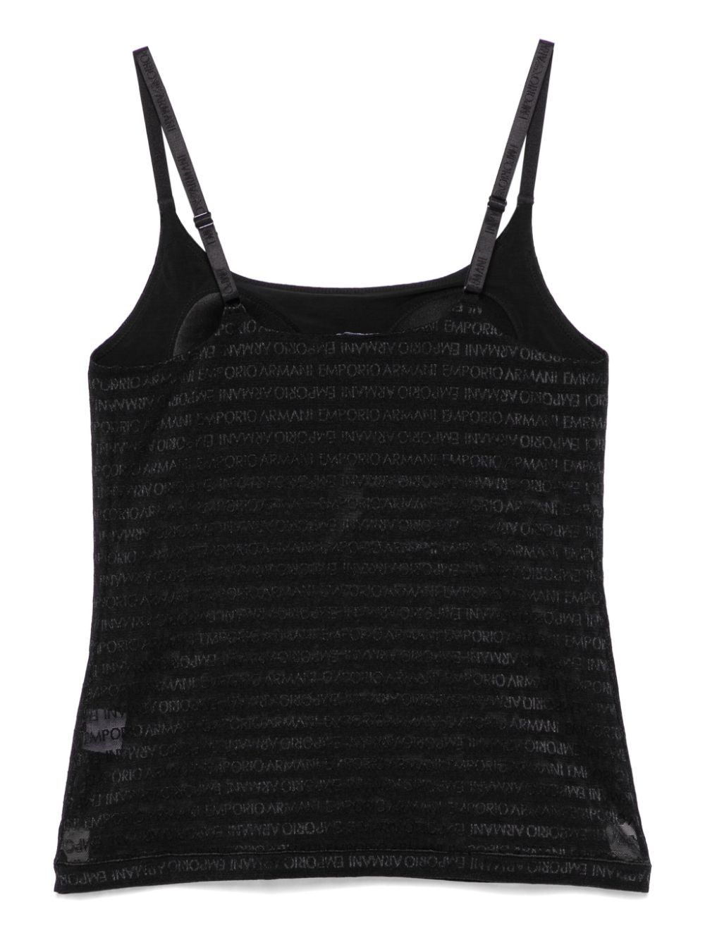 Emporio Armani Top Black 1648813F20400020 (EMPORIO ARMANI / タンクトップ・キャミソール ) | EMPORIO ARMANI (エンポリオ アルマーニ)(2)