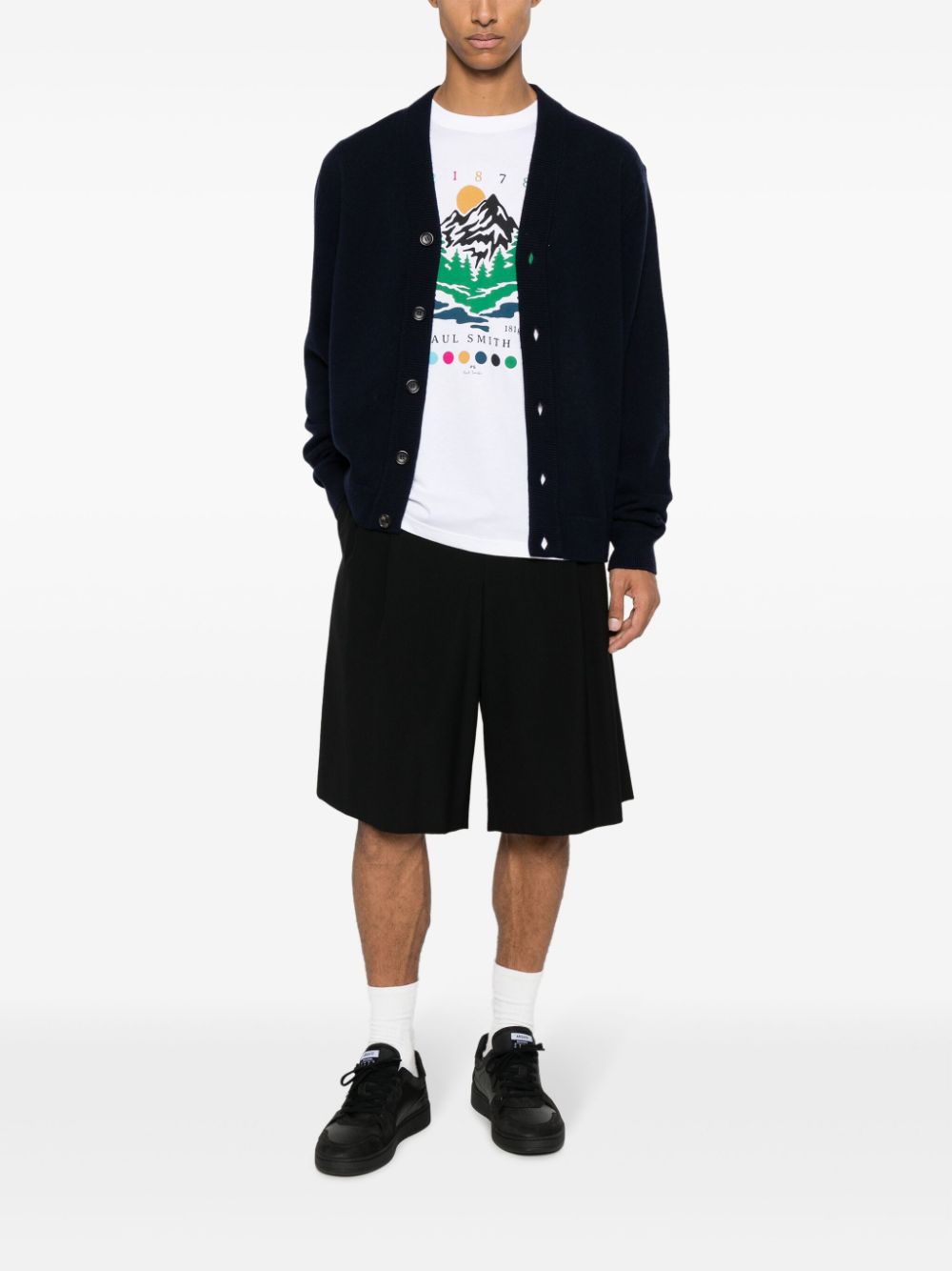 Paul Smith Sweaters Blue M2R535XL2193549 (Paul Smith / ニット・セーター・カーディガン ) | Paul Smith (ポール・スミス)(4)
