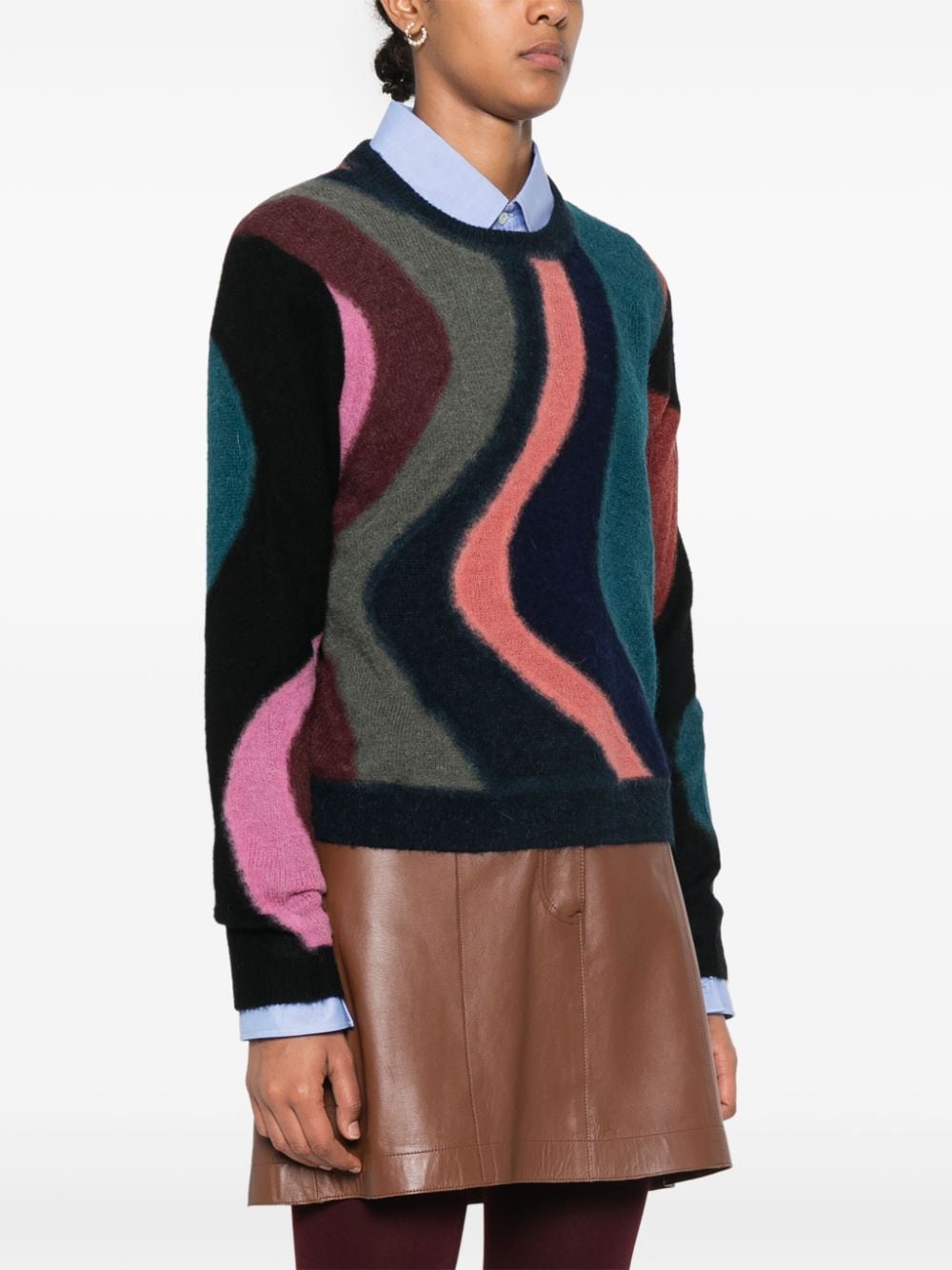 Paul Smith Sweaters Black W2R441NN3124679 (Paul Smith / ニット・セーター・カーディガン ) | Paul Smith (ポール・スミス)(3)