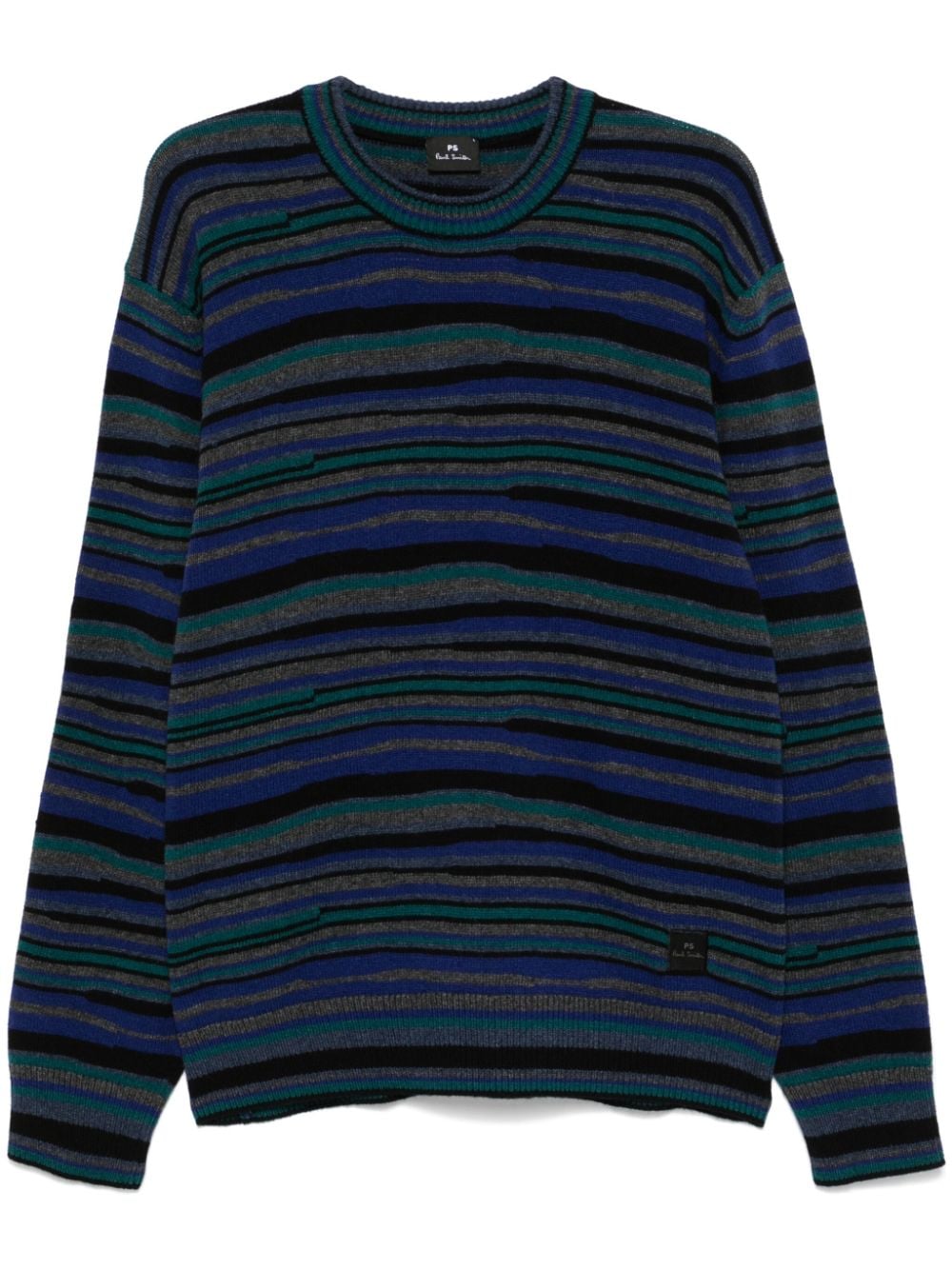Paul Smith Sweaters Blue M2R967YN2223347 (Paul Smith / ニット・セーター・カーディガン ) | Paul Smith (ポール・スミス)