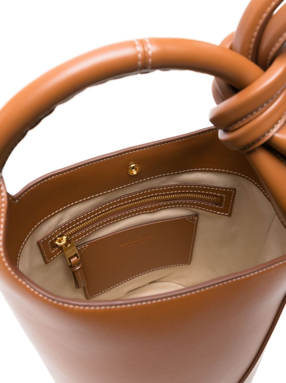 JACQUEMUS Bags.. Leather Brown 245BA3663173811 (JACQUEMUS / ハンドバッグ・ショルダーバッグ ) | JACQUEMUS (ジャックムス)(3)