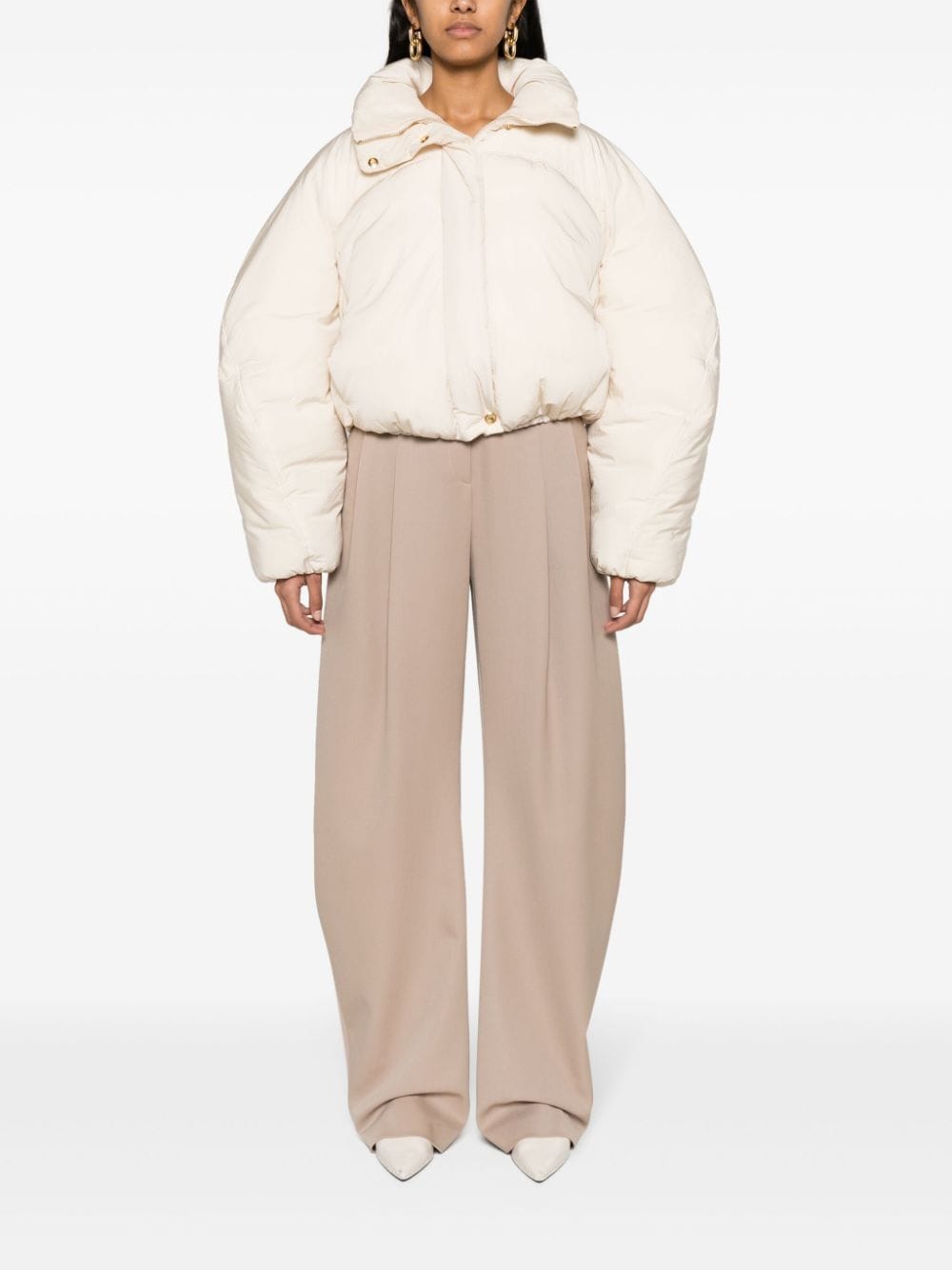 JACQUEMUS Coats White 241CO0491320110 (JACQUEMUS / コート・ダウン ) | JACQUEMUS (ジャックムス)(4)