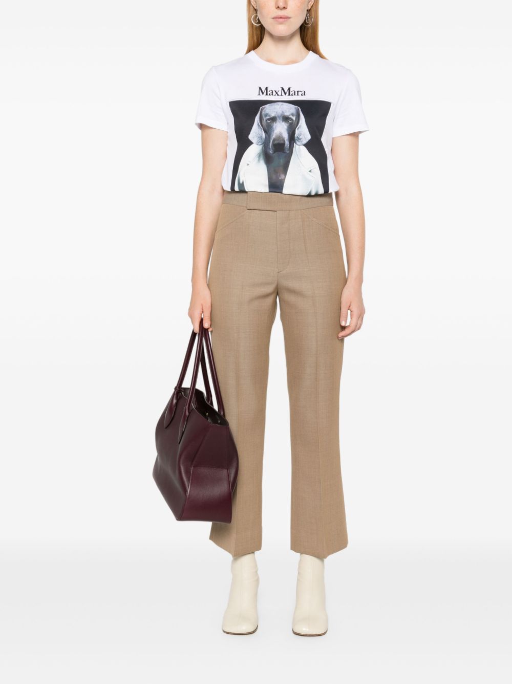 Max Mara T-shirts and Polos White 21946071600013 (Max Mara / Tシャツ・カットソー ) | Max Mara (マックスマーラ)(2)