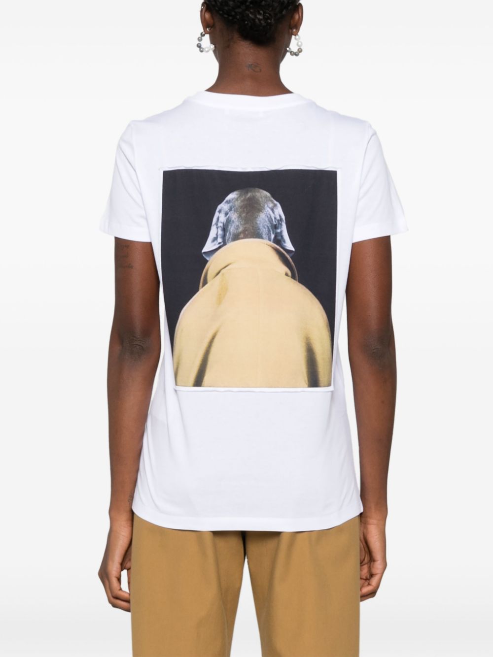 Max Mara T-shirts and Polos Brown 21946071600014 (Max Mara / Tシャツ・カットソー ) | Max Mara (マックスマーラ)(1)