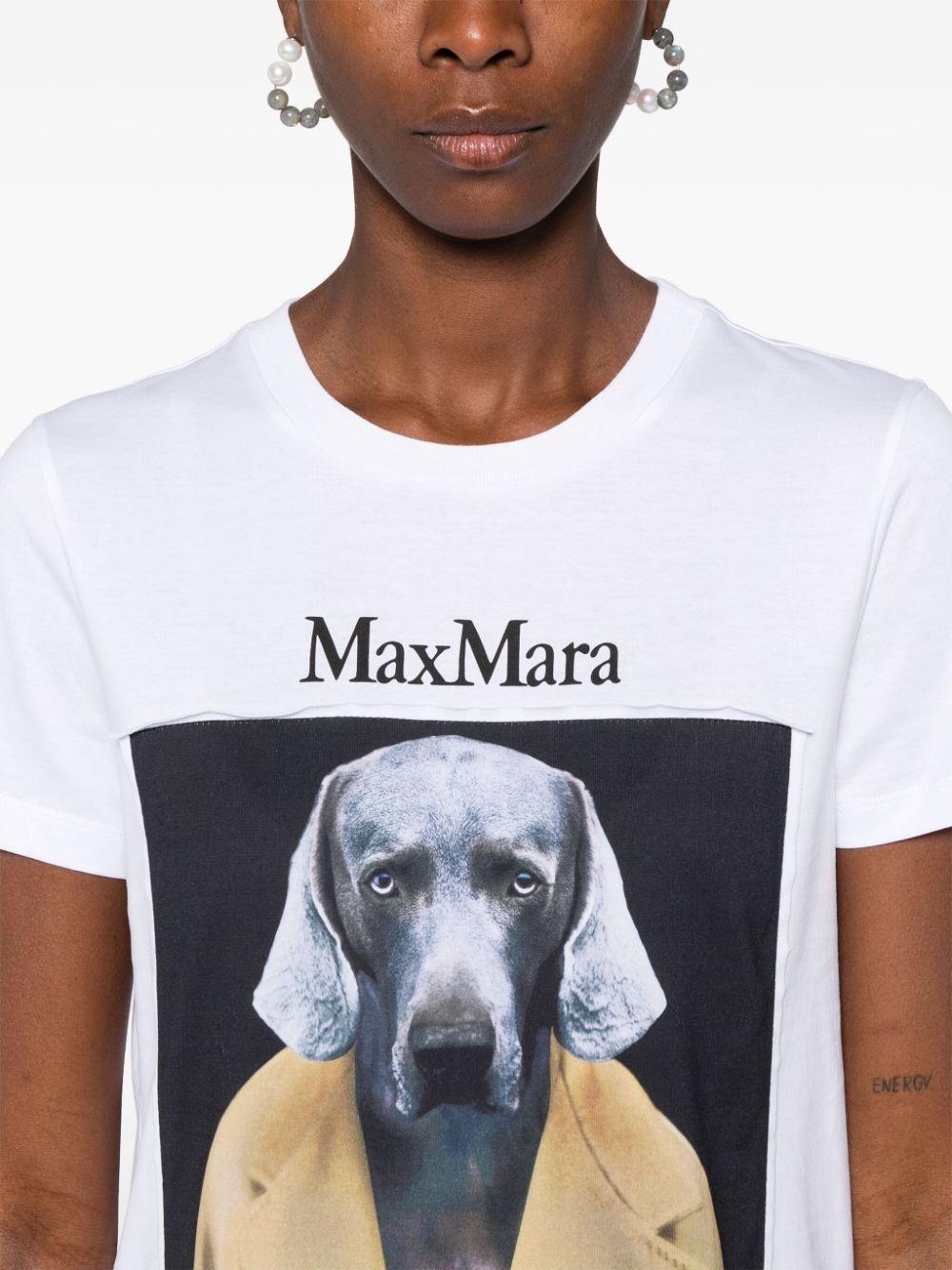 Max Mara T-shirts and Polos Brown 21946071600014 (Max Mara / Tシャツ・カットソー ) | Max Mara (マックスマーラ)(2)