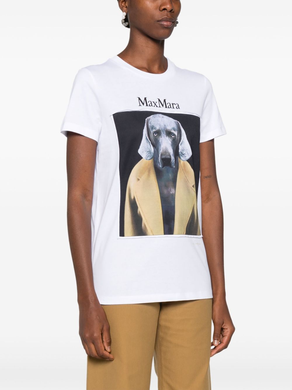 Max Mara T-shirts and Polos Brown 21946071600014 (Max Mara / Tシャツ・カットソー ) | Max Mara (マックスマーラ)(3)