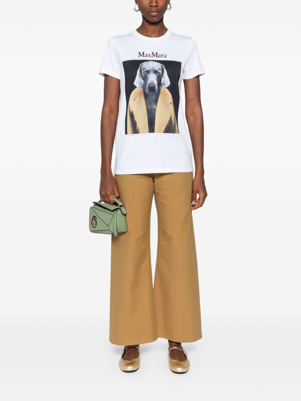 Max Mara T-shirts and Polos Brown 21946071600014 (Max Mara / Tシャツ・カットソー ) | Max Mara (マックスマーラ)(4)