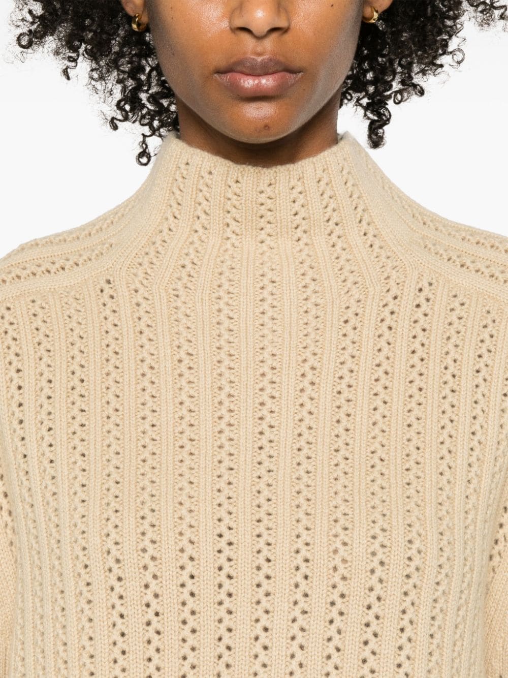 Max Mara Sweaters Beige 21366021600003 (Max Mara / ニット・セーター・カーディガン ) | Max Mara (マックスマーラ)(2)