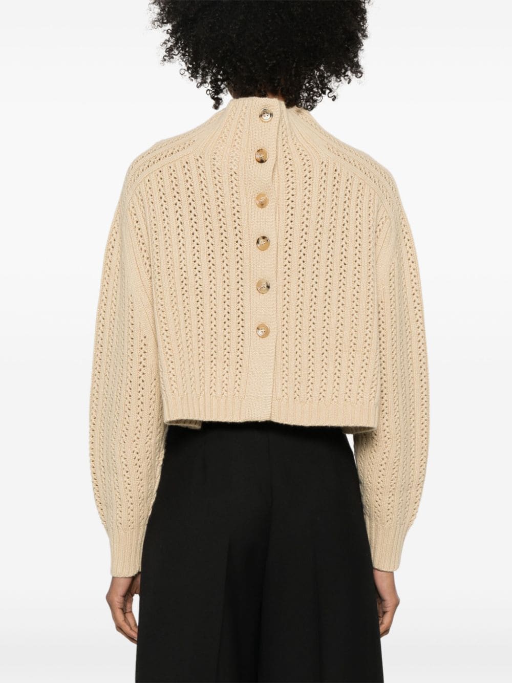 Max Mara Sweaters Beige 21366021600003 (Max Mara / ニット・セーター・カーディガン ) | Max Mara (マックスマーラ)(3)