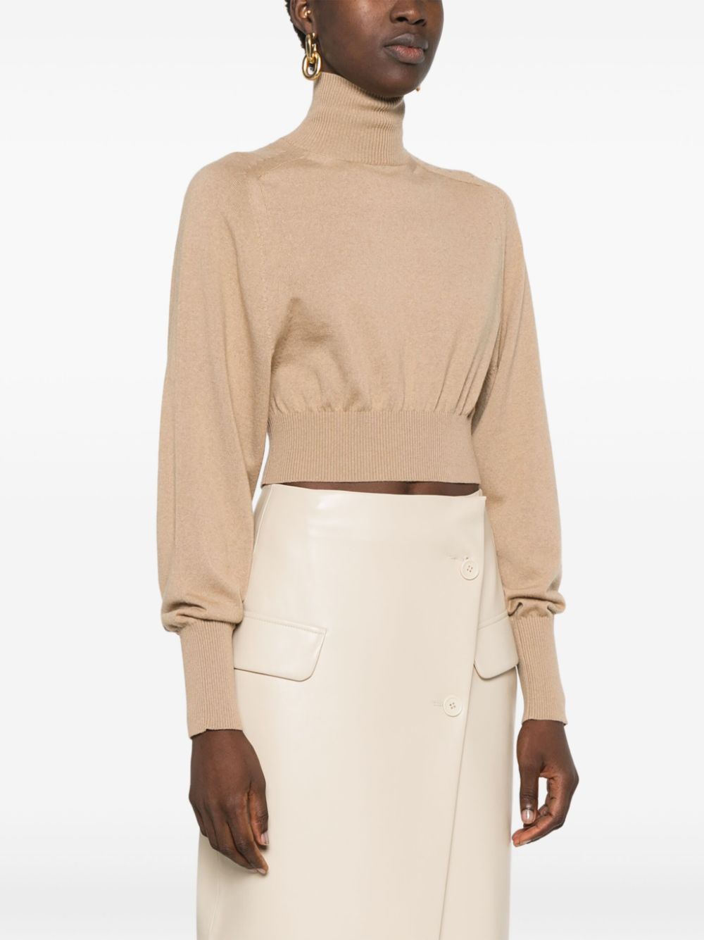 SPORTMAX PRE Sweaters Camel 22366041600001 (Sportmax / ニット・セーター・カーディガン ) | Sportmax (スポーツマックス)(4)