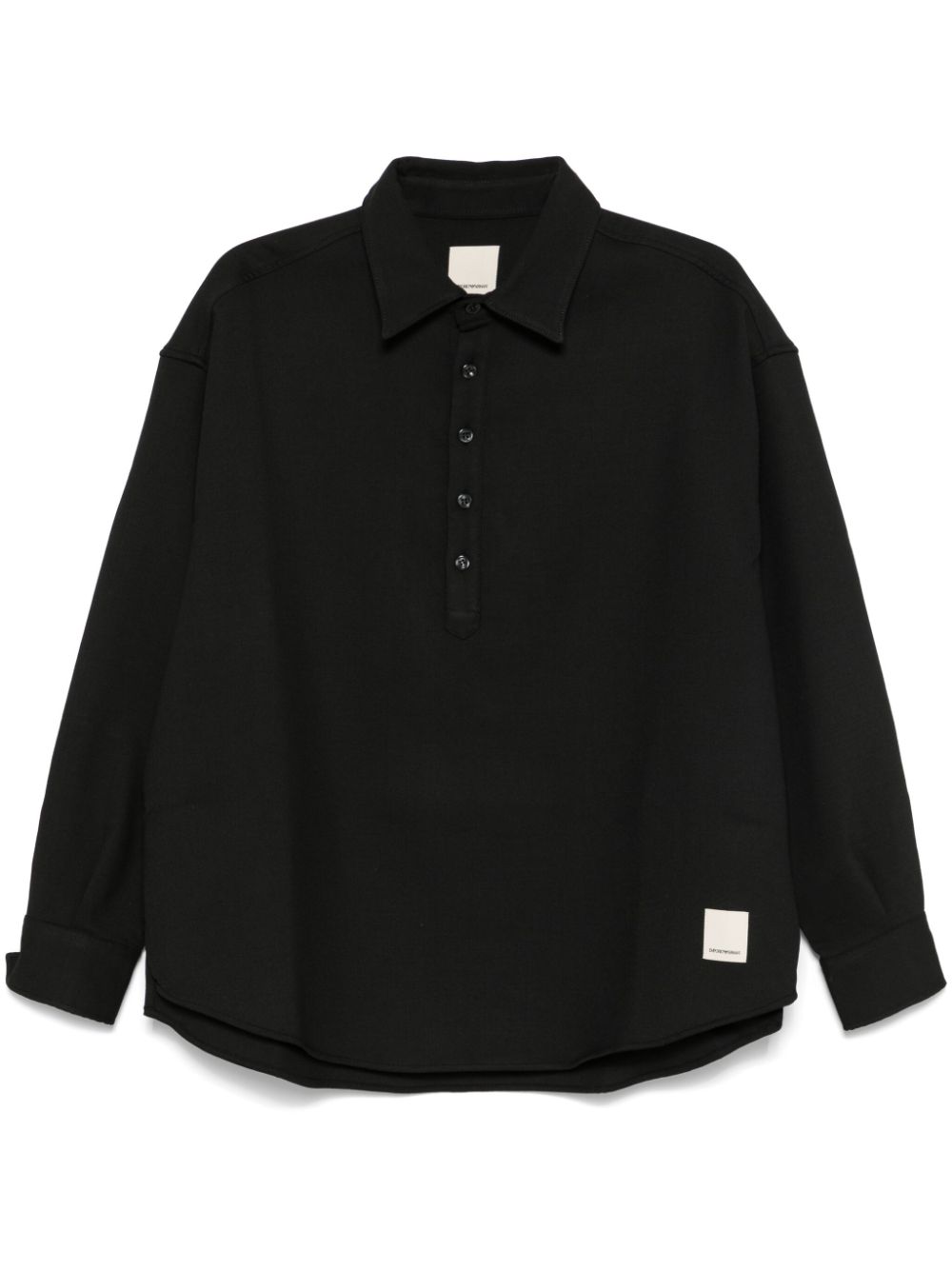 Emporio Armani Shirts Black 6D1C8M1K5IZ0999 (EMPORIO ARMANI / シャツ・ブラウス ) | EMPORIO ARMANI (エンポリオ アルマーニ)