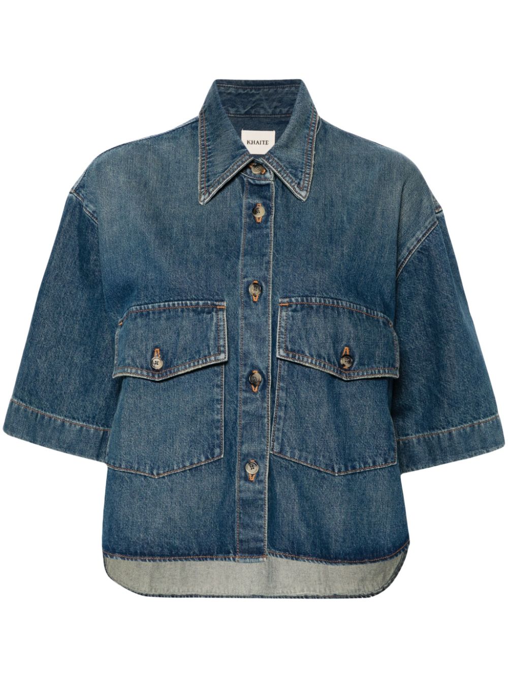 KHAITE Shirts Blue 1141917005005 (KHAITE / シャツ・ブラウス ) | KHAITE (ケイト)
