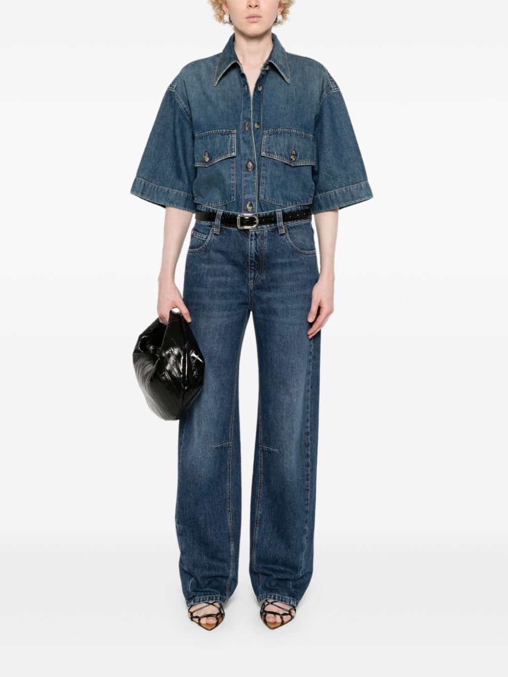 KHAITE Shirts Blue 1141917005005 (KHAITE / シャツ・ブラウス ) | KHAITE (ケイト)(4)