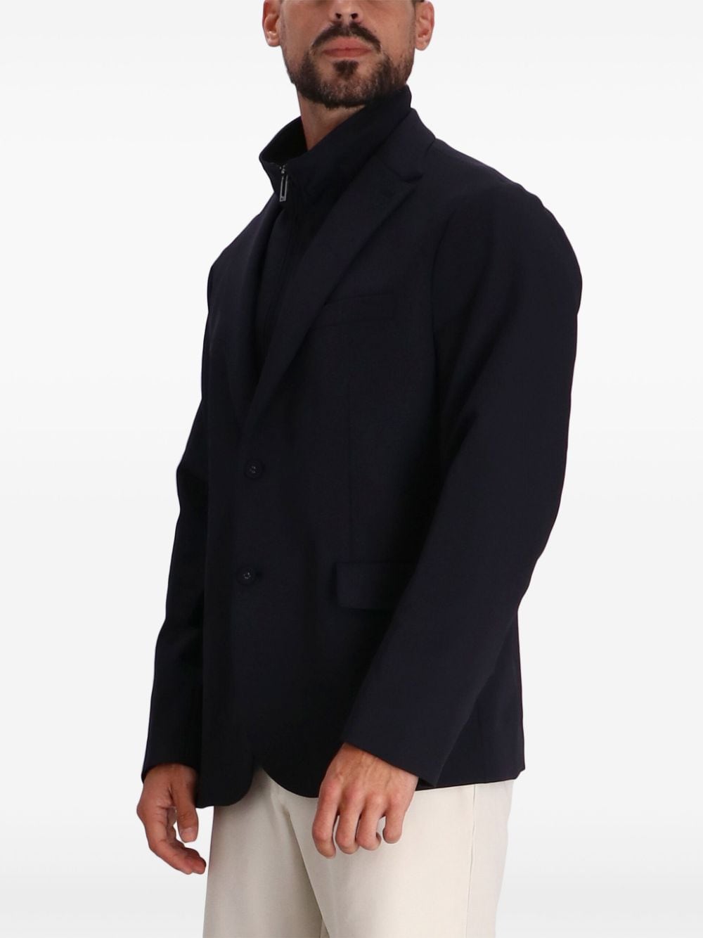 Emporio Armani Jackets Blue 6D1GA31NUBZ0920 (EMPORIO ARMANI / ブレザー・ジャケット ) | EMPORIO ARMANI (エンポリオ アルマーニ)(3)