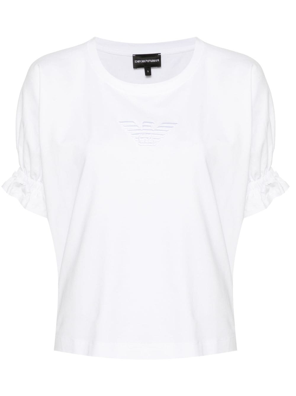 Emporio Armani T-shirts and Polos White 6D2M7K2JMMZ0101 (EMPORIO ARMANI / Tシャツ・カットソー ) | EMPORIO ARMANI (エンポリオ アルマーニ)