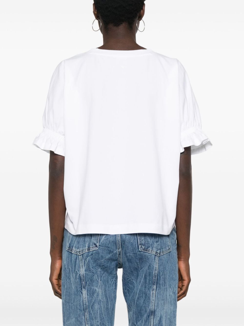Emporio Armani T-shirts and Polos White 6D2M7K2JMMZ0101 (EMPORIO ARMANI / Tシャツ・カットソー ) | EMPORIO ARMANI (エンポリオ アルマーニ)(3)