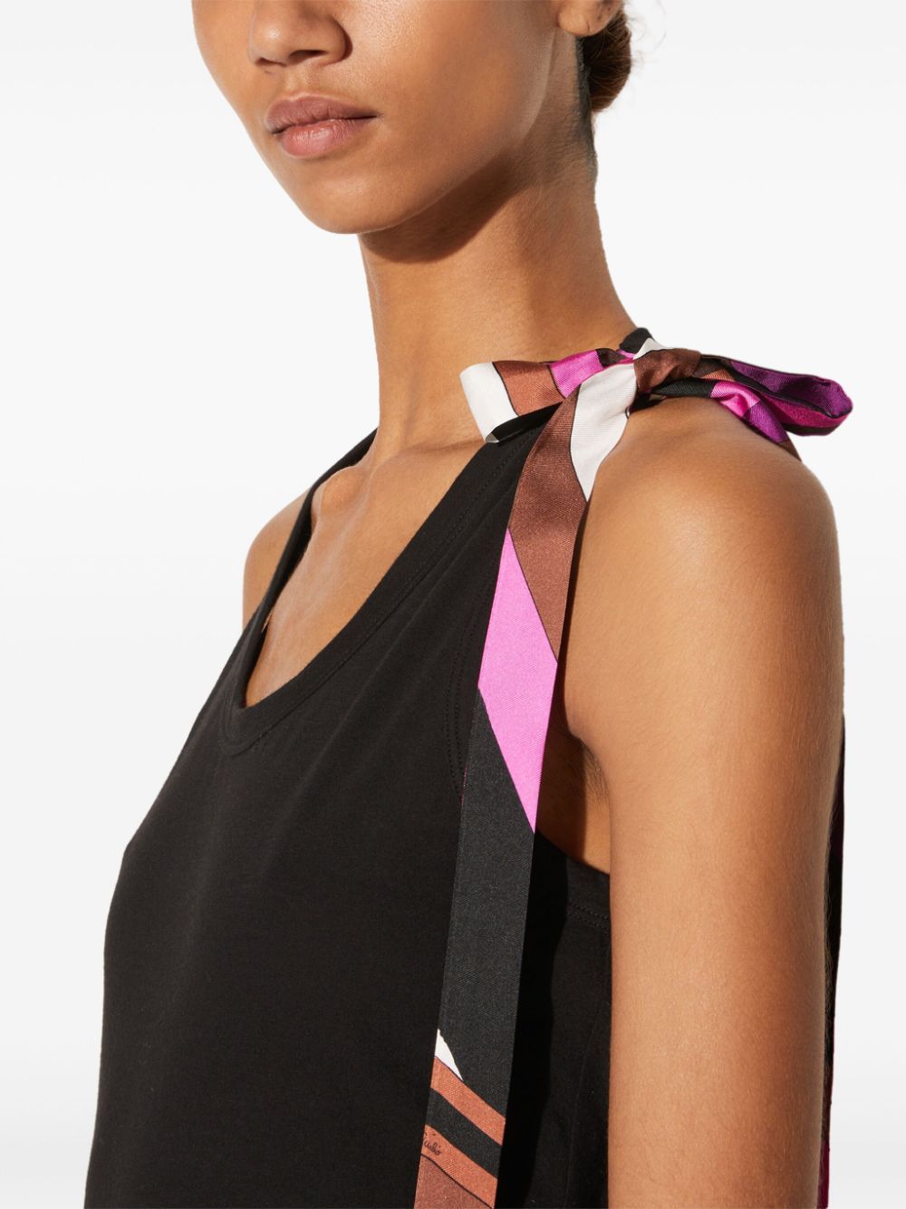 Pucci Top Black 4UTP204U982999 (Emilio Pucci / タンクトップ・キャミソール ) | Emilio Pucci (エミリオプッチ)(1)
