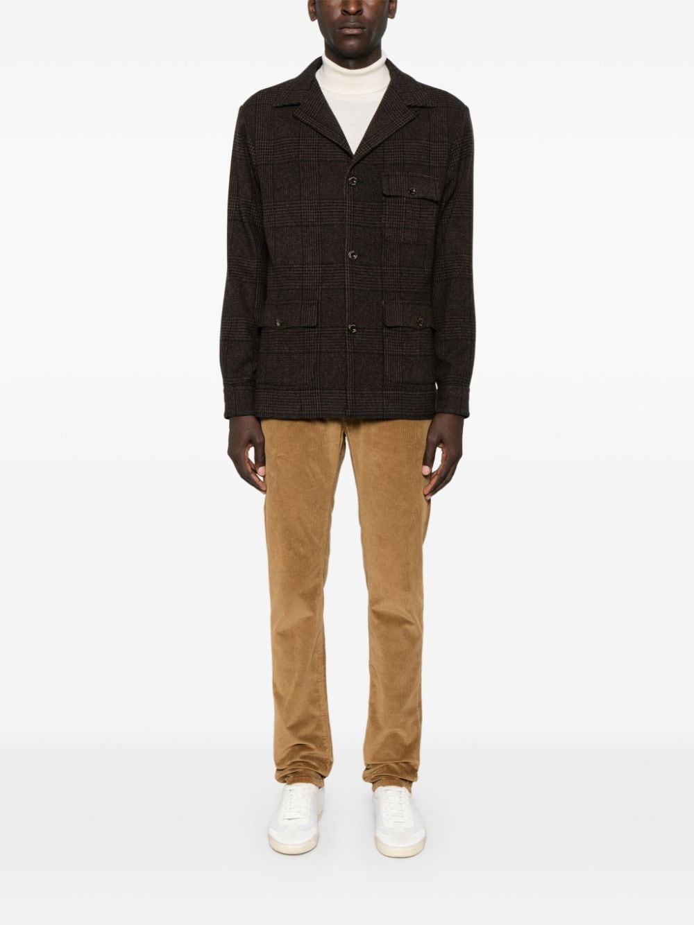 FINAMORE 1925 NAPOLI Jackets Brown CETARAM063201 (Finamore / スーツ・ジャケット ) | Finamore (フィナモレ)(4)