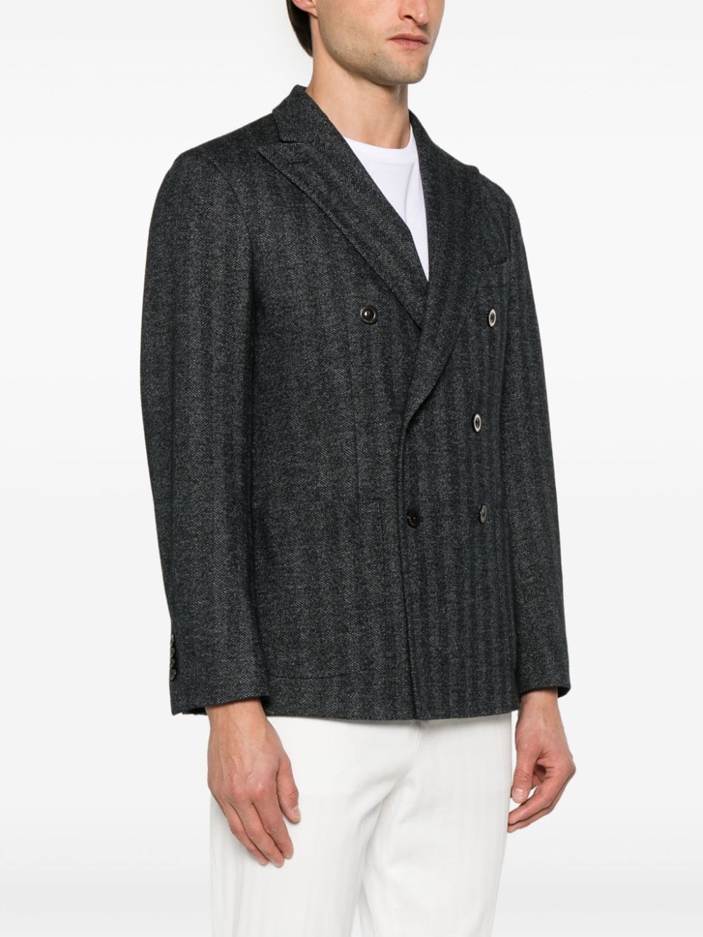 Boglioli Jackets Grey N4302EFA0068870 (BOGLIOLI / スーツ・ジャケット ) | BOGLIOLI (ボリオリ)(4)