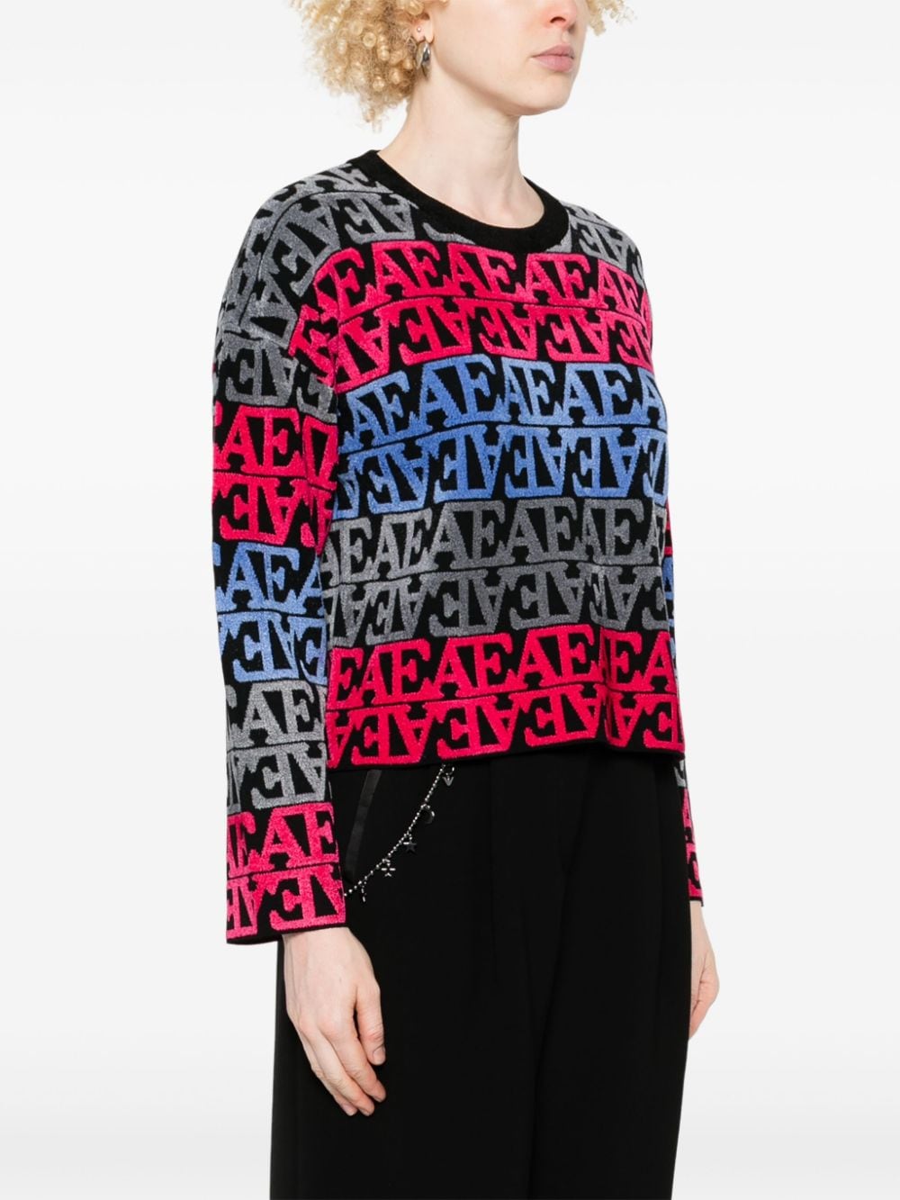Emporio Armani Sweaters Black 6D2MTC2M10ZF033 (EMPORIO ARMANI / ニット・セーター・カーディガン ) | EMPORIO ARMANI (エンポリオ アルマーニ)(3)