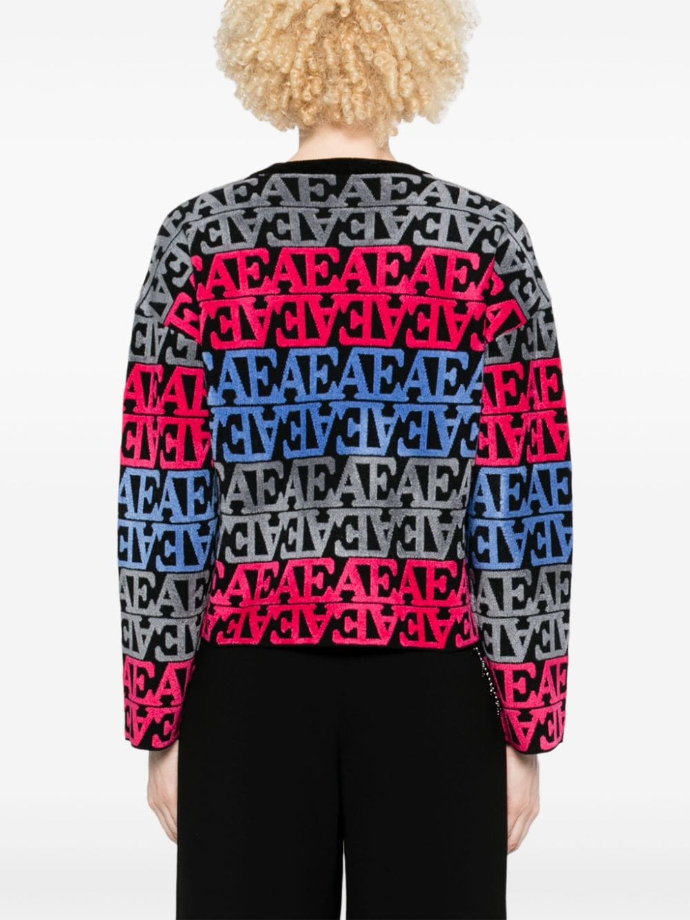 Emporio Armani Sweaters Black 6D2MTC2M10ZF033 (EMPORIO ARMANI / ニット・セーター・カーディガン ) | EMPORIO ARMANI (エンポリオ アルマーニ)(4)