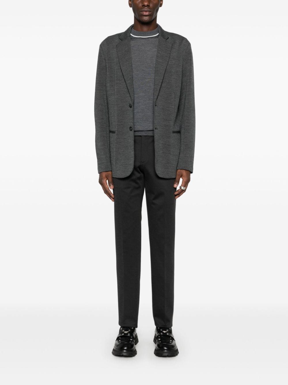 EMPORIO ARMANI CAPSULE Jackets Grey EM000313AF10857O8008 (EMPORIO ARMANI / スーツ・ジャケット ) | EMPORIO ARMANI (エンポリオ アルマーニ)(2)