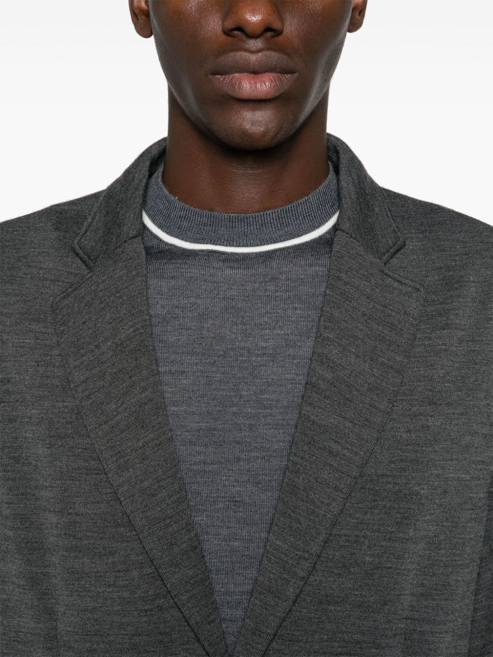 EMPORIO ARMANI CAPSULE Jackets Grey EM000313AF10857O8008 (EMPORIO ARMANI / スーツ・ジャケット ) | EMPORIO ARMANI (エンポリオ アルマーニ)(4)