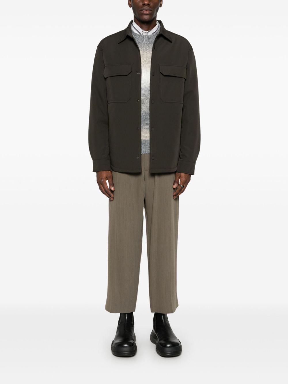 Emporio Armani Jackets Green 6D1CN01NUBZ05A6 (EMPORIO ARMANI / スーツ・ジャケット ) | EMPORIO ARMANI (エンポリオ アルマーニ)(3)