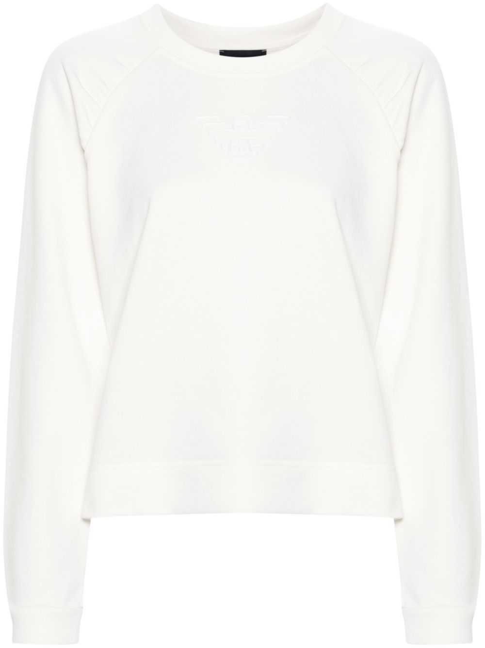 Emporio Armani Sweaters White 6D2M8G2J49Z0101 (EMPORIO ARMANI / スウェット・フーディー ) | EMPORIO ARMANI (エンポリオ アルマーニ)