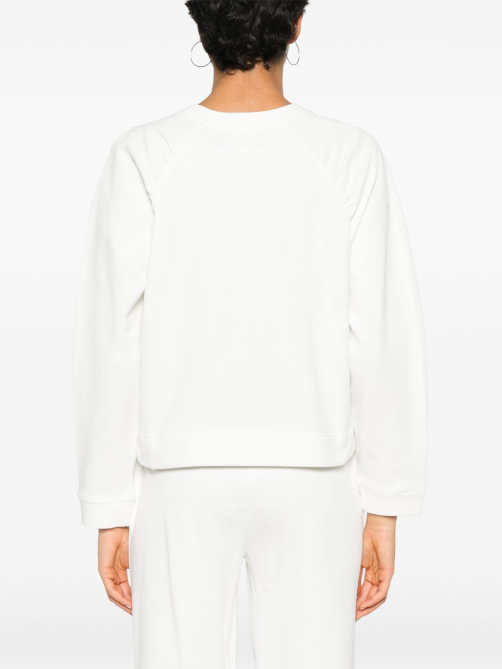 Emporio Armani Sweaters White 6D2M8G2J49Z0101 (EMPORIO ARMANI / スウェット・フーディー ) | EMPORIO ARMANI (エンポリオ アルマーニ)(1)