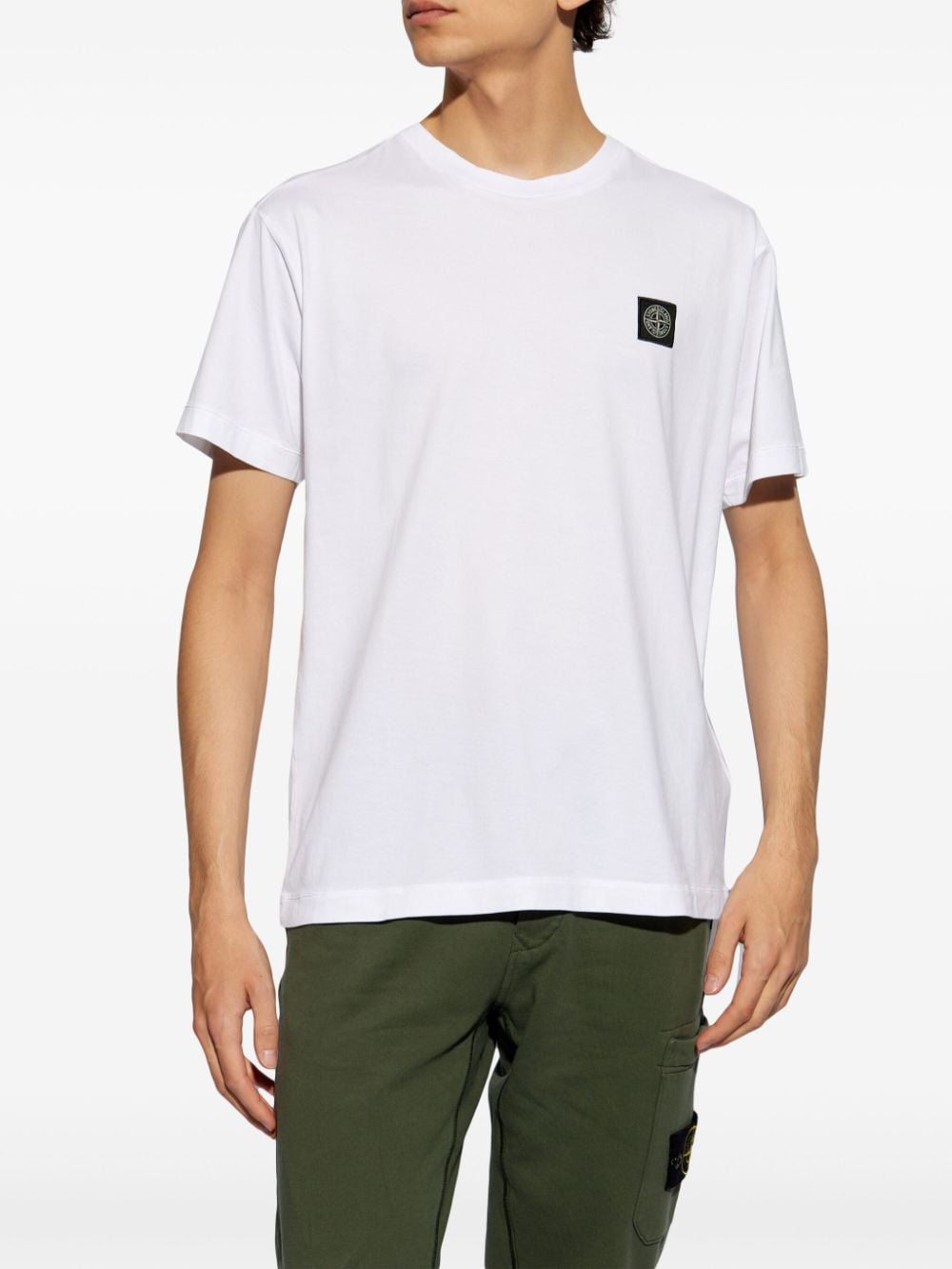 Stone Island T-shirts and Polos White 811524113A0001 (STONE ISLAND / Tシャツ・カットソー ) | STONE ISLAND (ストーンアイランド)(1)
