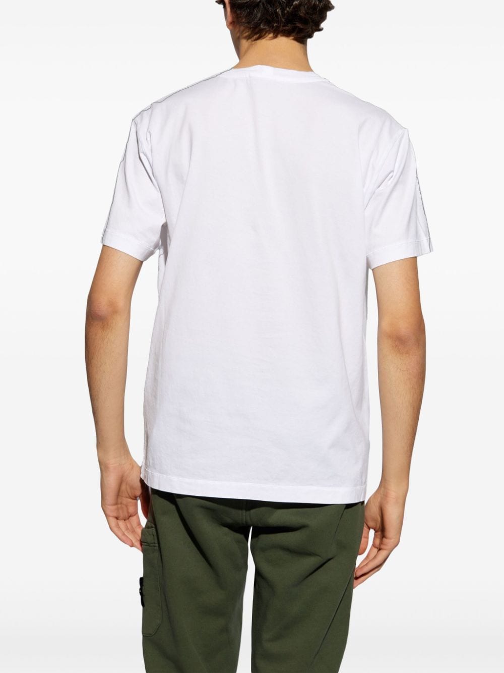 Stone Island T-shirts and Polos White 811524113A0001 (STONE ISLAND / Tシャツ・カットソー ) | STONE ISLAND (ストーンアイランド)(2)