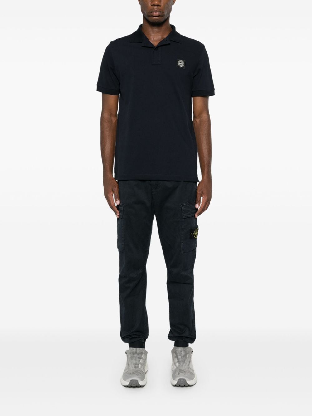 Stone Island T-shirts and Polos Blue 81152SC17A0020 (STONE ISLAND / ポロシャツ ) | STONE ISLAND (ストーンアイランド)(4)