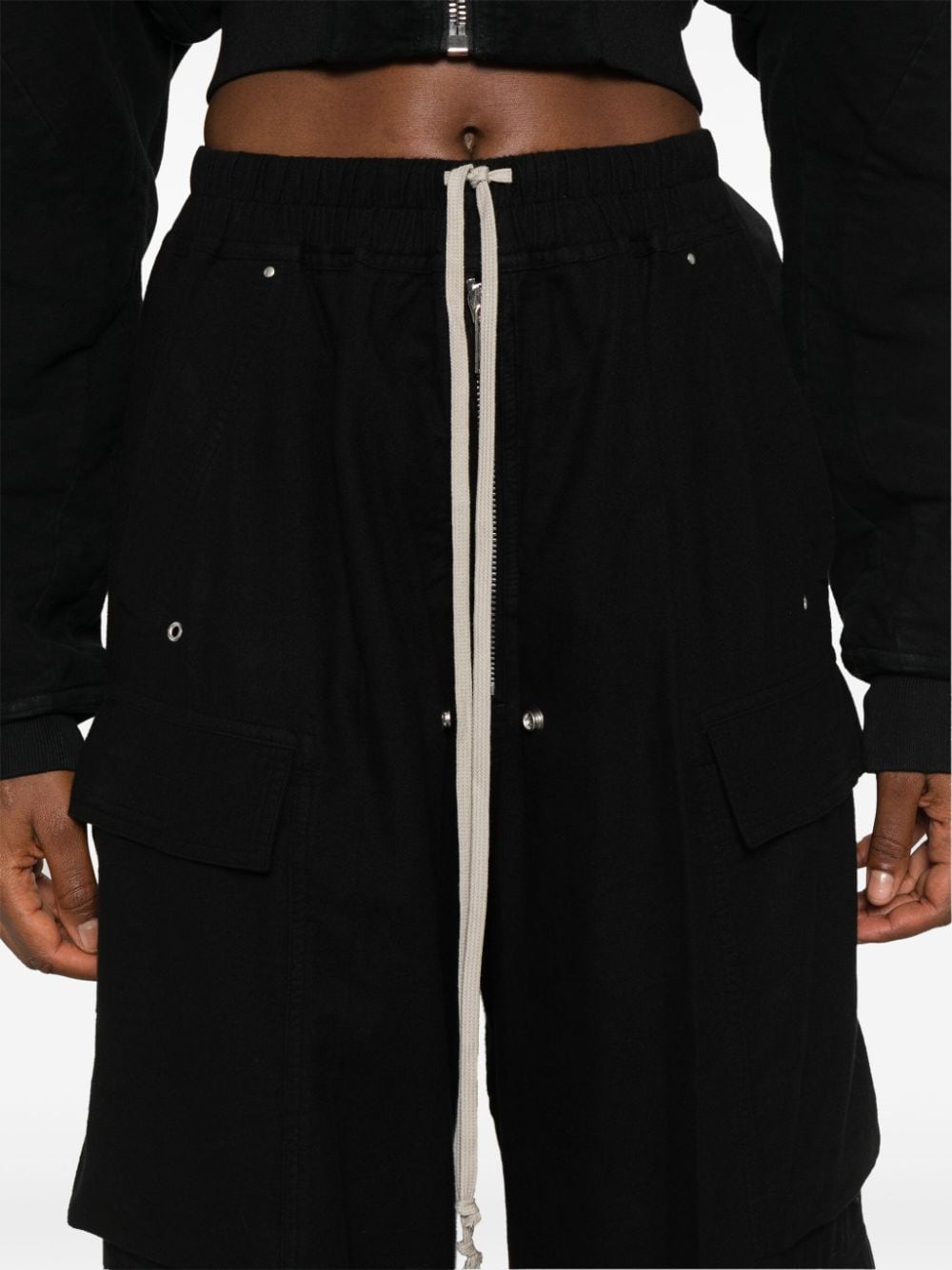 RICK OWENS DRKSHDW Trousers Black DS02D2324CFL09 (Rick Owens DRKSHDW / パンツ ) | Rick Owens DRKSHDW (リック オウエンス ダークシャドウ)(1)