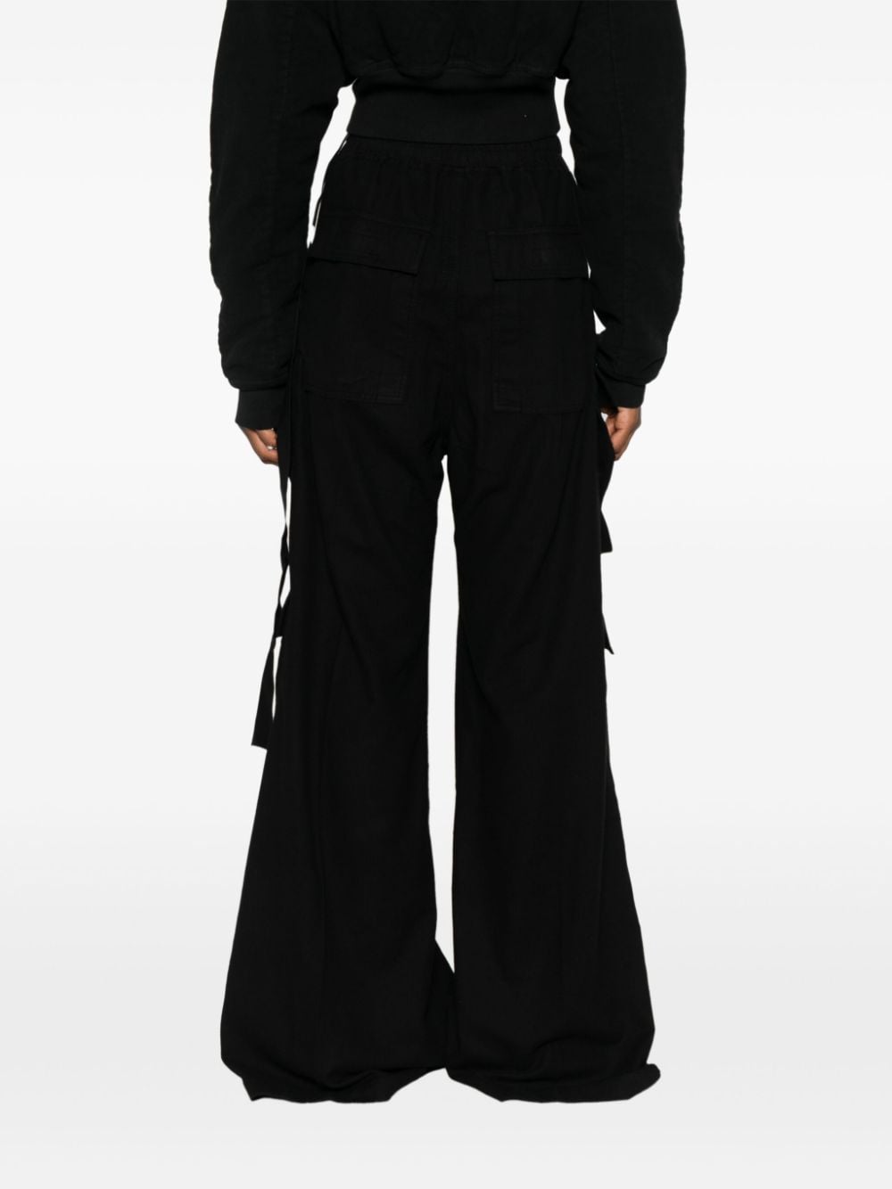 RICK OWENS DRKSHDW Trousers Black DS02D2324CFL09 (Rick Owens DRKSHDW / パンツ ) | Rick Owens DRKSHDW (リック オウエンス ダークシャドウ)(4)