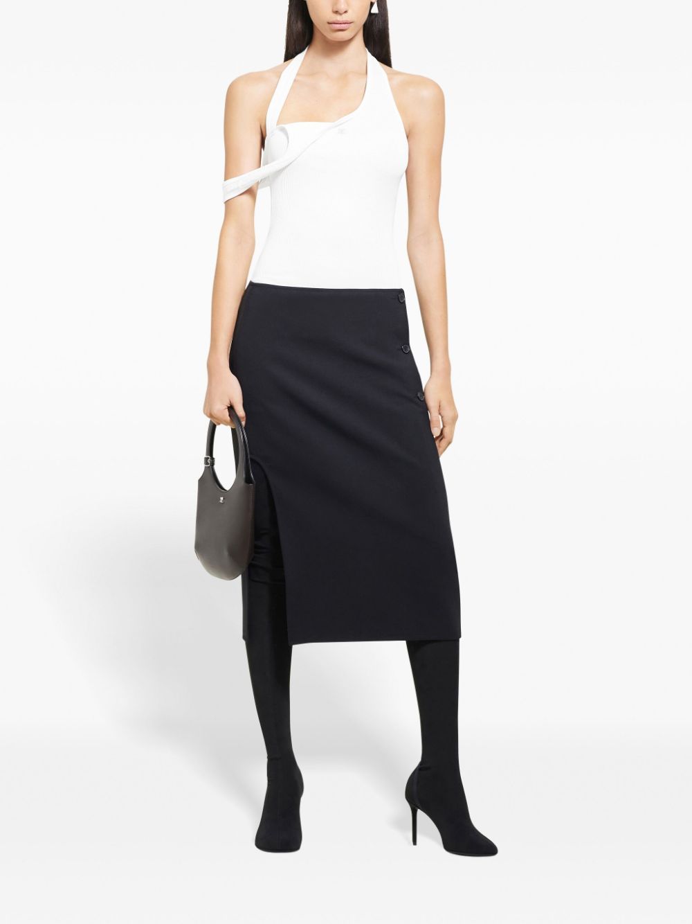 Courreges Top White 424JTO353JS01210001 (Courrèges / タンクトップ・キャミソール ) | Courrèges (クレージュ)(2)