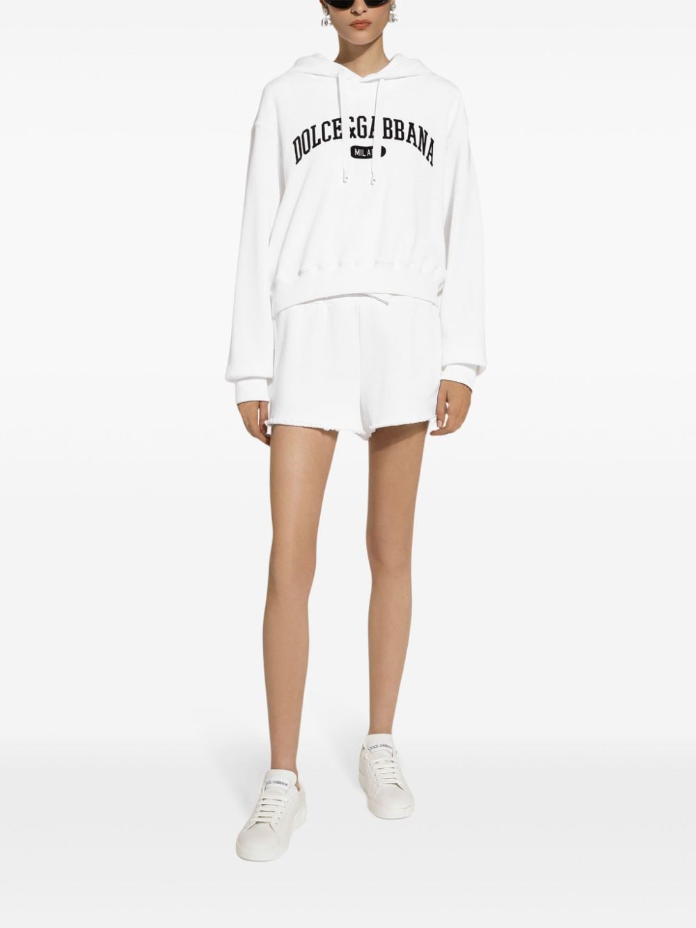 Dolce & Gabbana Sweaters White F9O00TGDCNUW0800 (Dolce & Gabbana / スウェット・フーディー ) | Dolce & Gabbana (ドルチェガッバーナ)(2)