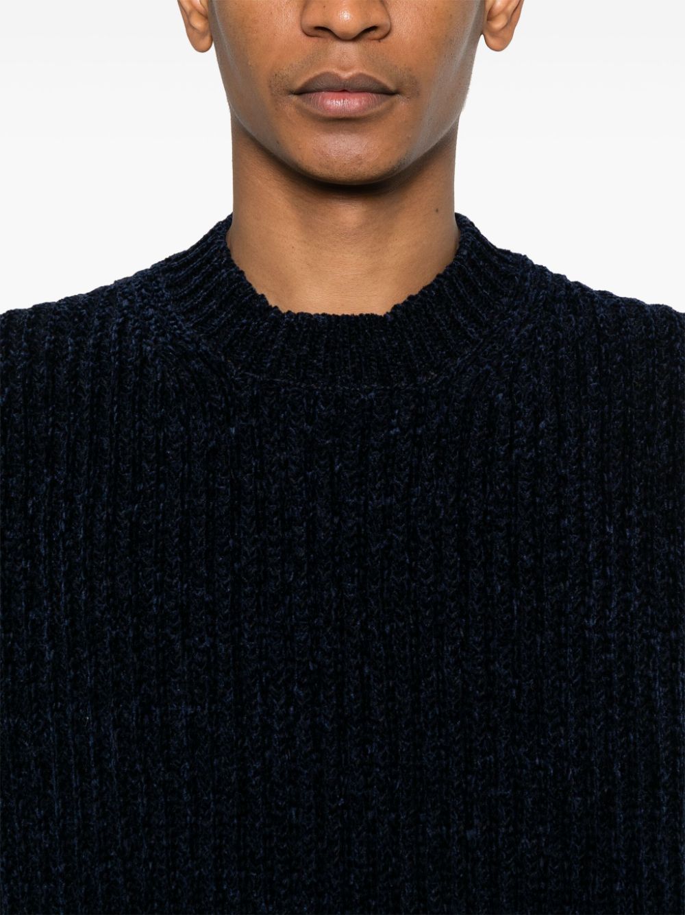 Junya Watanabe Sweaters Blue WNN0100511 (JUNYA WATANABE / ニット・セーター・カーディガン ) | JUNYA WATANABE (ジュンヤ ワタナベ)(3)
