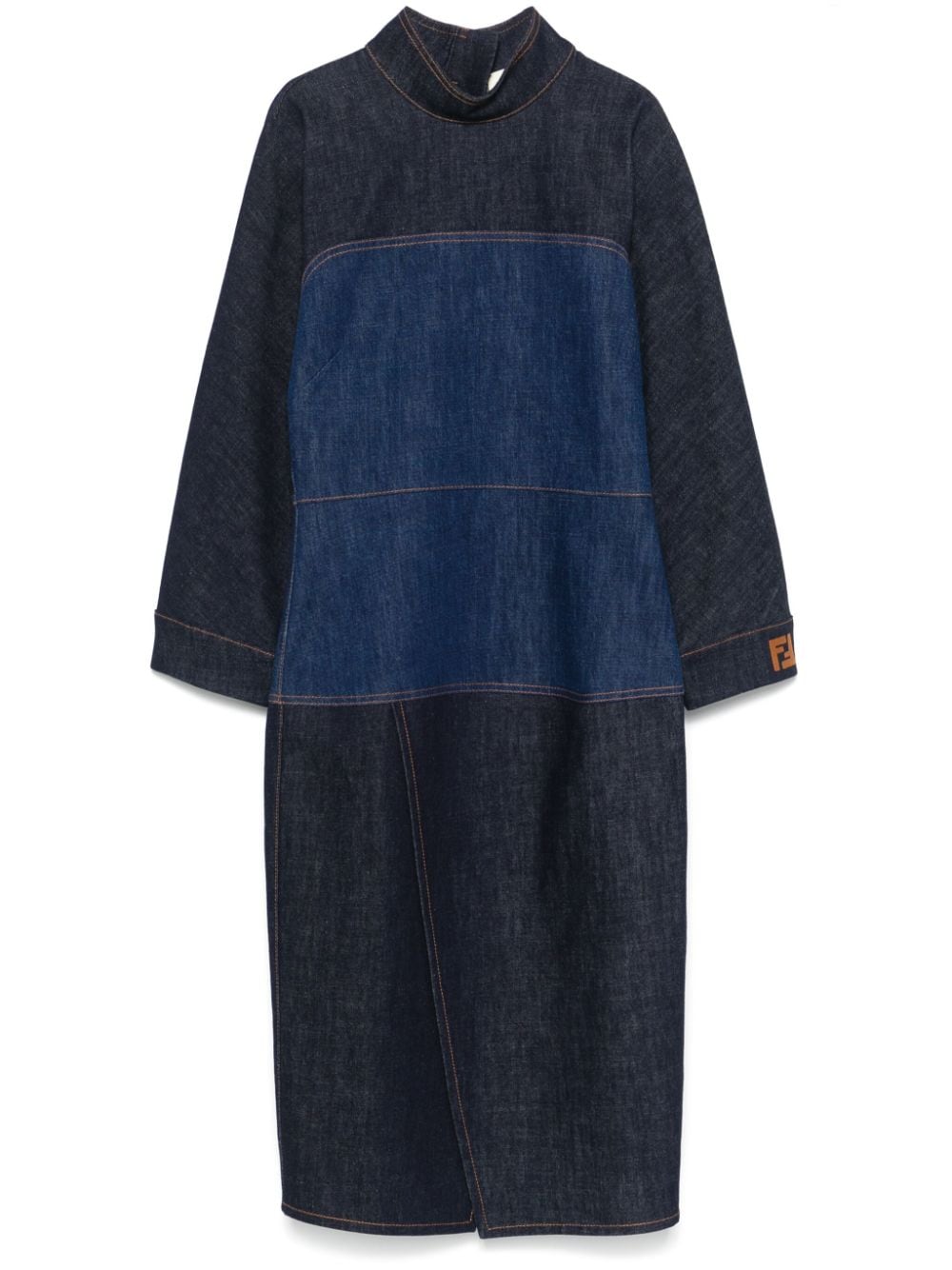 Fendi Dresses Blue FLD793AT1AF1PNC (FENDI / ワンピース・ドレス・オールインワン ) | FENDI (フェンディ)