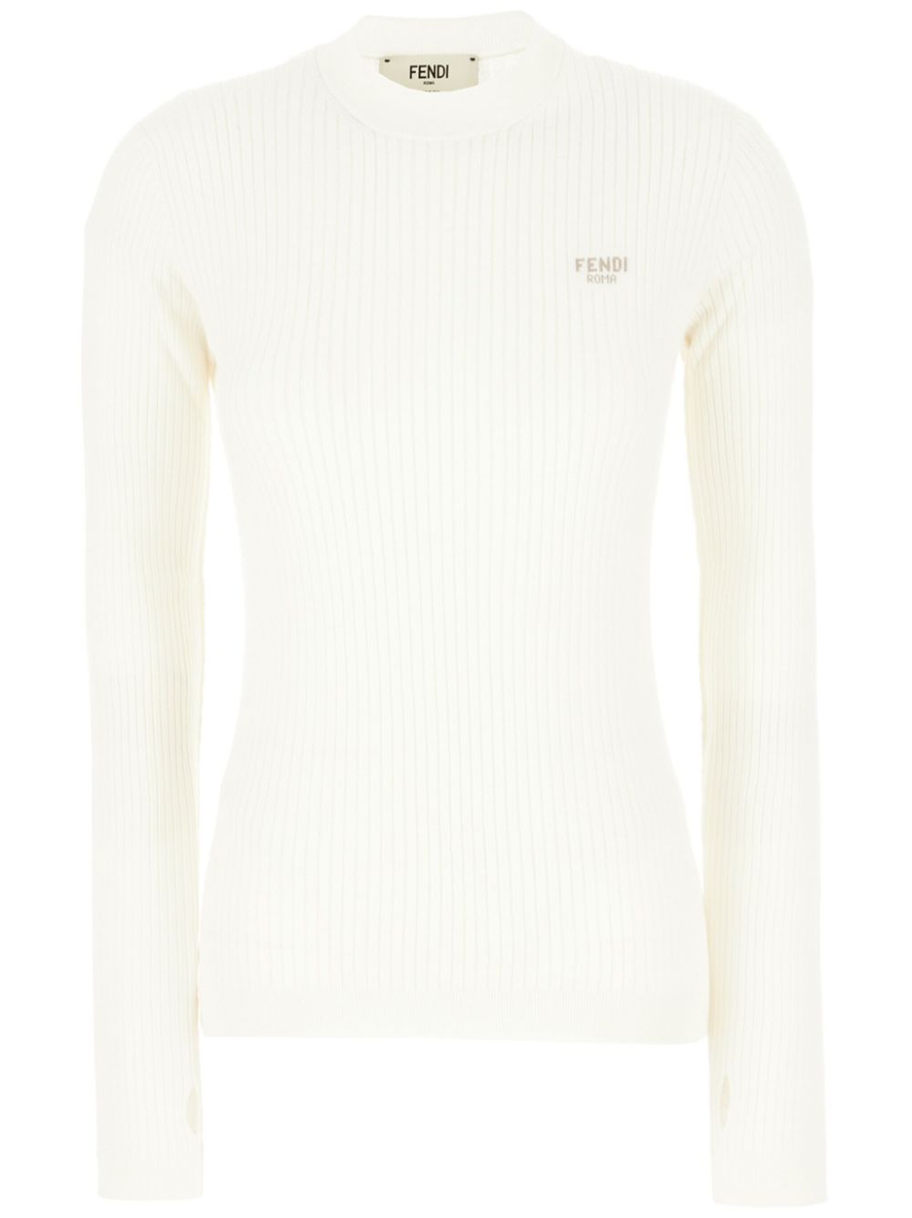 Fendi Sweaters White FZXD07ATPPF08QQ (FENDI / ニット・セーター・カーディガン ) | FENDI (フェンディ)