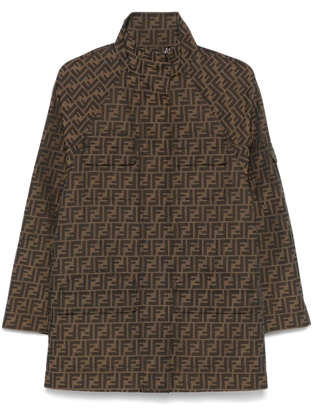 Fendi Coats Brown FJ7817A5W3F118W (FENDI / カジュアルジャケット・ベスト ) | FENDI (フェンディ)