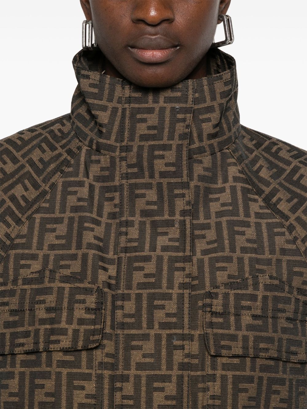 Fendi Coats Brown FJ7817A5W3F118W (FENDI / カジュアルジャケット・ベスト ) | FENDI (フェンディ)(2)