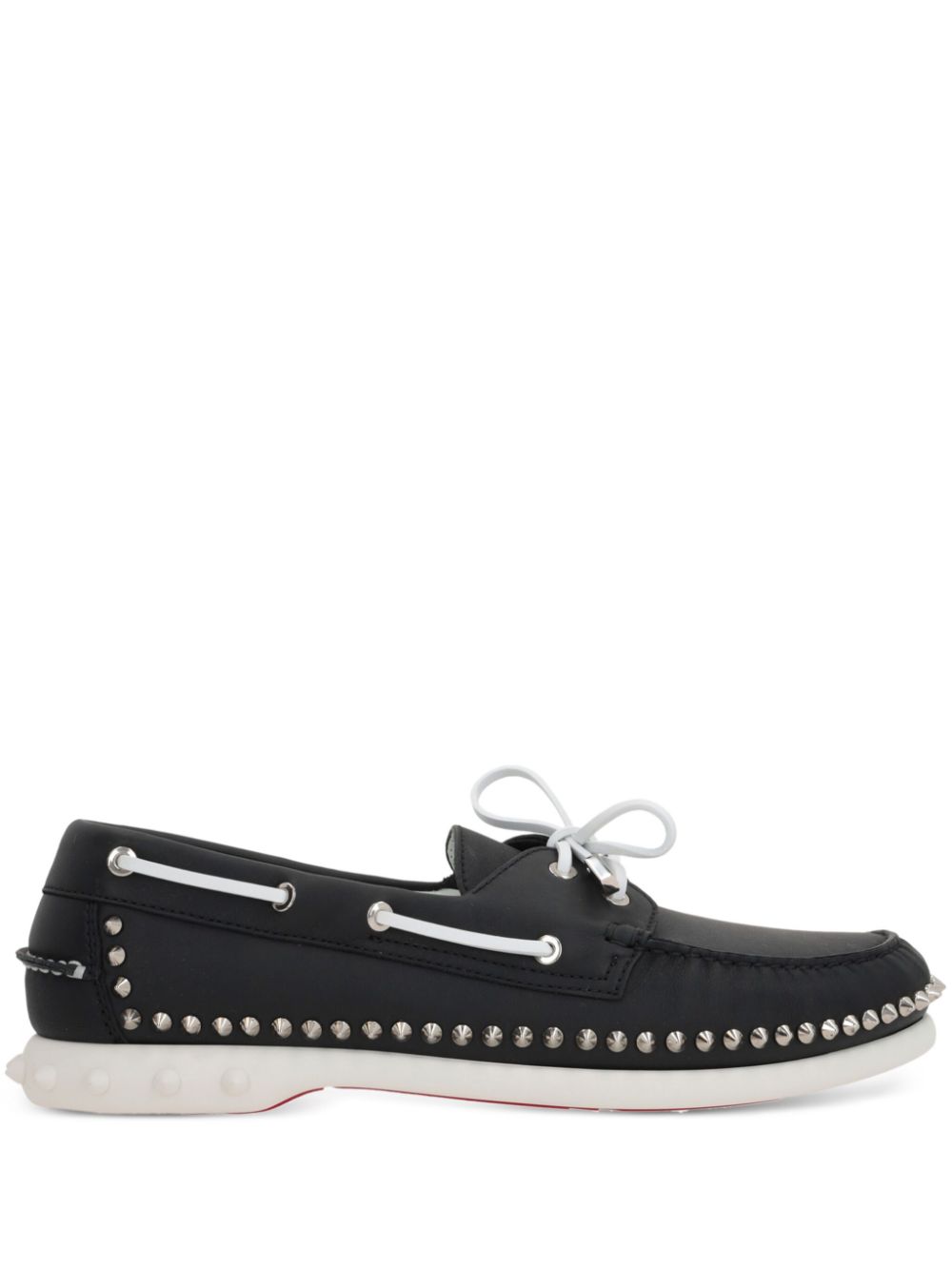 Christian Louboutin Flat shoes Black 3240230BK65 (Christian Louboutin / ローファー ) | Christian Louboutin (クリスチャン ルブタン)