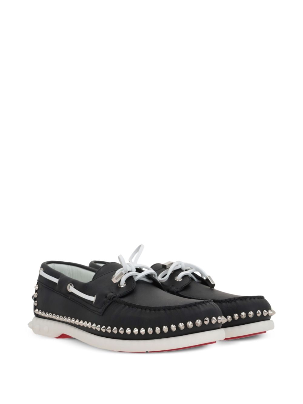 Christian Louboutin Flat shoes Black 3240230BK65 (Christian Louboutin / ローファー ) | Christian Louboutin (クリスチャン ルブタン)(1)