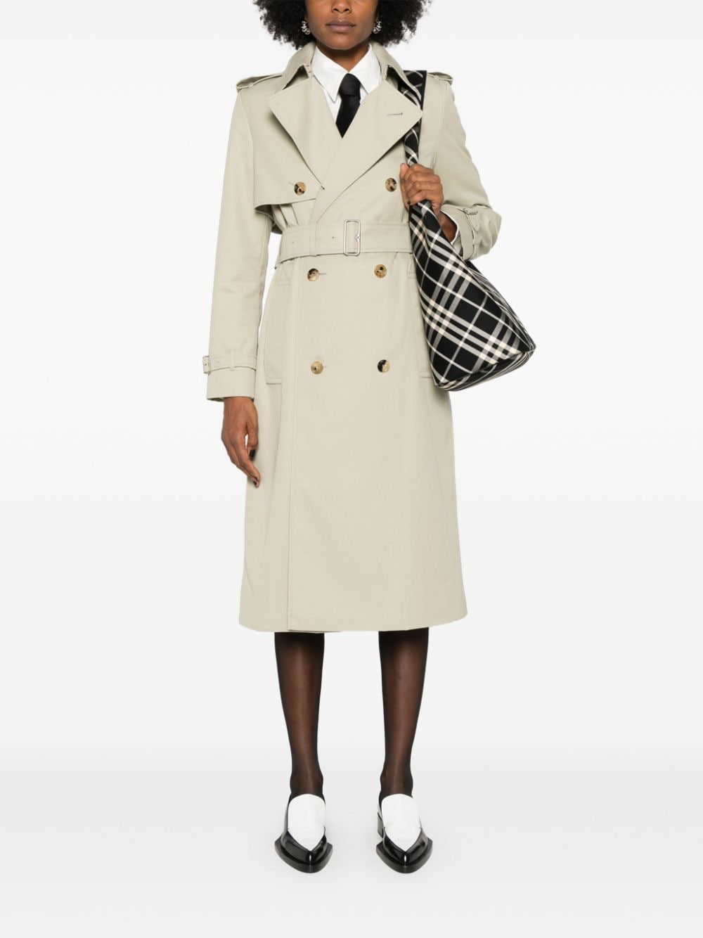 Burberry Coats Grey 8093045A3888 (Burberry / コート・ダウン ) | Burberry (バーバリー)(4)