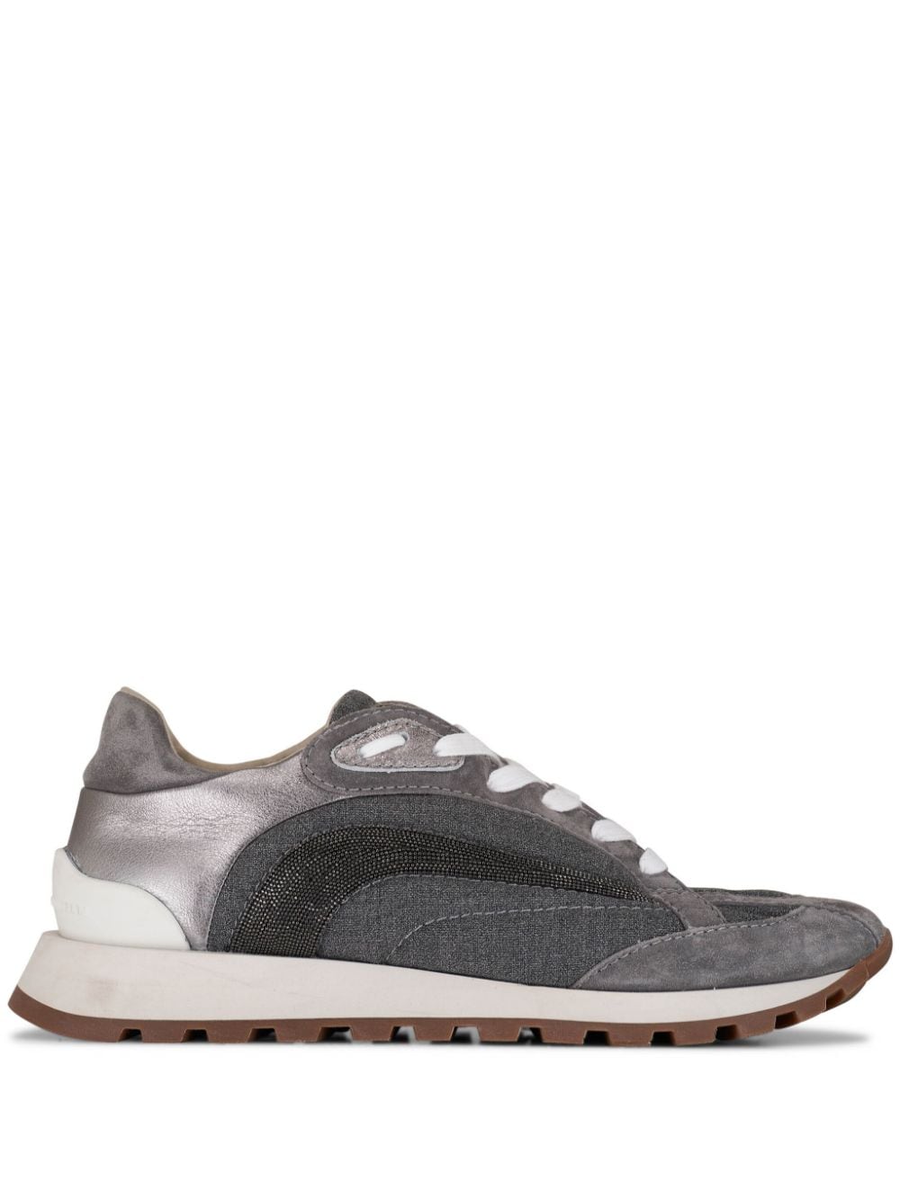 Brunello Cucinelli Sneakers Grey MZ25G2777PC006 (Brunello Cucinelli / スニーカー ) | Brunello Cucinelli (ブルネロ・クチネリ)
