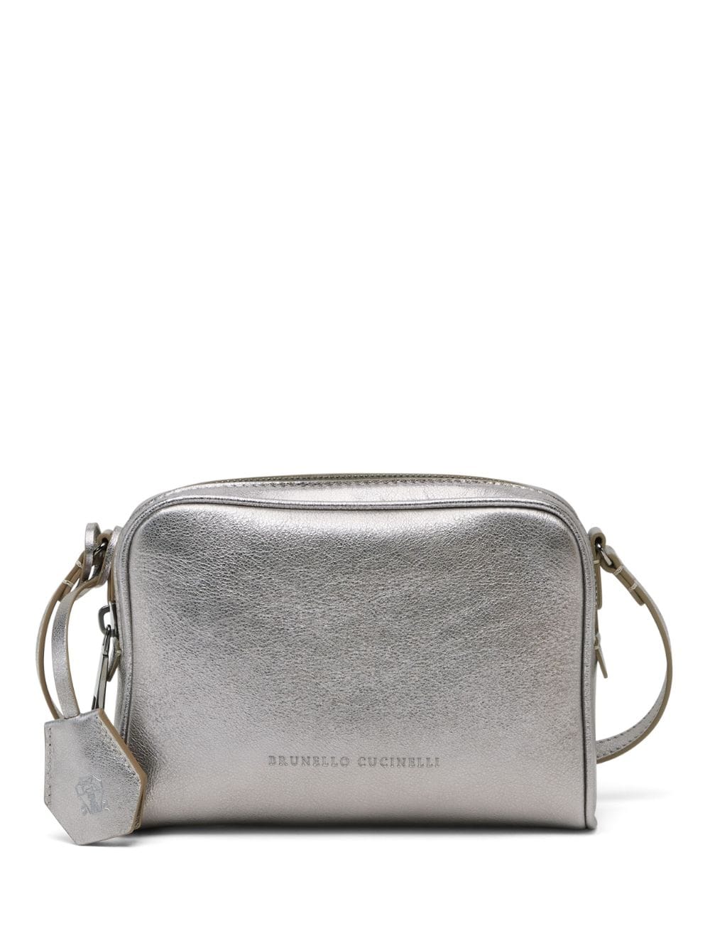 Brunello Cucinelli Bags.. Silver MBLMD2630C9105 (Brunello Cucinelli / ハンドバッグ・ショルダーバッグ ) | Brunello Cucinelli (ブルネロ・クチネリ)