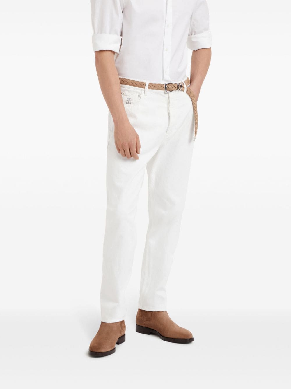 Brunello Cucinelli Jeans White M262PO1090C7210 (Brunello Cucinelli / ジーンズ ) | Brunello Cucinelli (ブルネロ・クチネリ)(2)